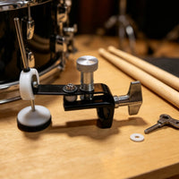 Adjustable Snare Drum Mute Felt-Faced External Snare Mute Compact Music Accessory for Drummers