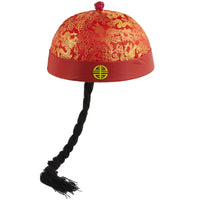 Ancient Chinese Landlord Hat Costume for Kids