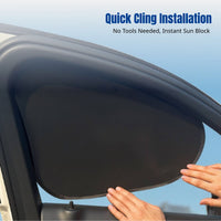 Car Window Tint Cling Film, Heat Insulation, Universal Side Window Curtain, Privacy Protection