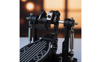 Double Bass Drum Pedal Featuring a Drive Shaft Adjustable Drive Shaft Hardware for Drummers