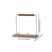 Vinyl Album Holder Stand Stable Vinyl Records Holder Space Saving Photo Stand for Desk