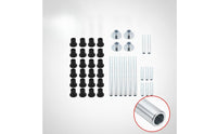 Rear Bushing Kit with Tubes Replacement Parts Wear-Resistant for ATV Owners
