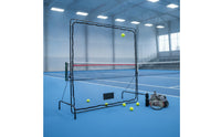 Tennis Rebounder Net Adjustable Tennis Rebounder Heavy-Duty Deflector Practice Wall for Coaches, Backyard, Driveway