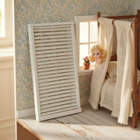 Miniature Window Shade Realistic Look Dollhouse Shade Miniature Window Shutter