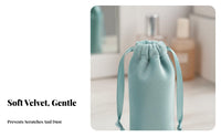 Dust-Proof Velvet Lipstick Bag Portable Mini Lipstick Bag Multi-Functional Storage for Makeup Users, Travelers, Daily Use, Gifting, Handbag