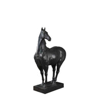 Alabaster Horse Sculpture Gift Idea Horse Tabletop Ornament Collectible Home Decor for , Entryway