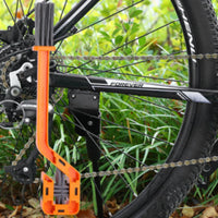 3-Sided Bristles Cycle Chain Brush Easy To Use Bike Gear Cleaning Brush for Cyclists