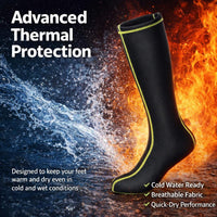 Neoprene Diving Socks, Snorkel Gear, Beach Footwear, Scuba Accessories, Water