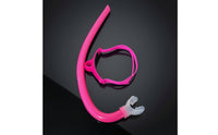 Dry Snorkel Adjustable Swimming Snorkel with Head Strap Soft Silicone for Lap Swimmers