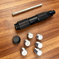 Cue Weight Screw Set Easy to Install Billiard Cue Balance Kit Portable Pouch Sports Accessory for Billiard Enthusiasts