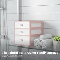 3 Pieces Underwear Organizer Set Compartmentalized Home Organization for Parents
