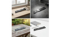 Flat Disc Rotor Wrench Compact Rotor Truing Wrench Easy to Carry Disc Brake Alignment Tool Lightweight for Cyclists, Mechanics, Roadside, Workshop