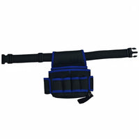 Wear-Resistant Multi-Pocket Waist Tool Bag Quick-Release Buckle Multi-Pocket Waist Pouch Lightweight & Compact Work Gear Waterproof for Electricians, Handymen, Technicians