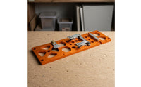 Right-Angle Guide Plate Clamping Buckles Power Tool Accessory Anodized Orange