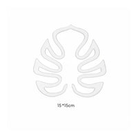 Sturdy Monstera Plant Bundling Circle Reusable Transparent Plant Fixator Versatile Use Gardening Supply Decorative for Indoor Plants, Home Decor, Office