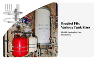Expansion Tank Bracket Stainless Steel Expansion Tank Mounting Bracket Seismic Straps