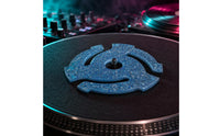 LP 45 Adapter ABS Plastic 45 RPM Adapter Insert Vinyl Stabilizer Speckled Music Accessory Curved Design
