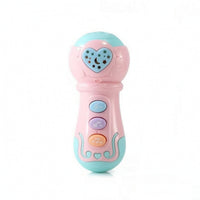 Handheld Toy Voice Light Projector Toy with Light Projector Compact Voice Light Projector Toy Toy Multifunctional Interactive for Toddlers