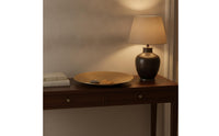 Metal Tray Antique Golden Aluminum Tray Decorative for Shelf