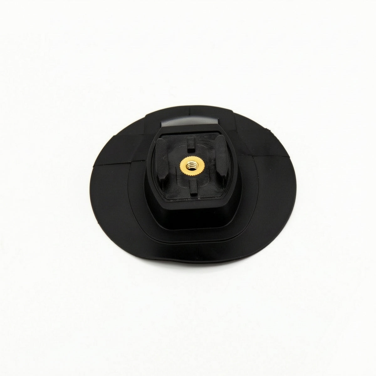 Threaded Camera Mount with Brass Insert Compact-Profile Suction Cup Base Stable for Videographers, Photographers, Action Cameras, Vehicles, Outdoor Sports