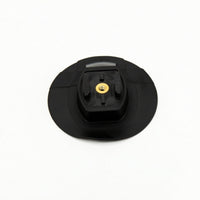 Threaded Camera Mount with Brass Insert Compact-Profile Suction Cup Base Stable for Videographers, Photographers, Action Cameras, Vehicles, Outdoor Sports