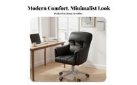 Plush Comfort plush Vanity Chair Curved Backrest plush Vanity Seat Stylish Design Seating Furniture dense Foam padding for Girls, Students, Home Workers, Makeup Area, Bedroom, changing area, Small Spaces