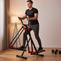 Low Effect Swing Stepper Compact Twist Stepper Thickened Pipe Home Step Instructor Cardio for Indoor