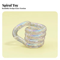 Endlessly Twistable Wacky Tracks Fidget Stress Relief Wacky Track Focus Training for Children, Adults, Travel, Office