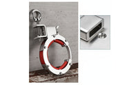 Adjustable Bridge Auxiliary Pulley Heavy-Duty Pulley with Clamp Thickened Cable Guide Reinforced for Electricians, Installers, Beam Mounting