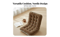 Thickened Padding Integrated Seat Back Cushion Non-Slip Integrated Seat Backrest Pad Wear-Resistant for Office Workers, Dining Room
