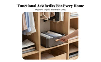 Multi-Functional Stackable Clothes Drawer Space Saving Stackable Storage Drawer adaptable System Closet Organizer Sturdy for Students, Renters, Parents, Bedroom, Wardrobe, Dorm Room, Under Bed