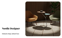 Nordic Design Three-Legged capsule Chair designerNordic-influenced Single Sofa Statement Piece Indoor Seating distinctive Shape for Interior Designers, Apartment Dwellers, Living Room, Balcony, Lounge Area, perusing corner