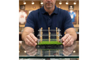 Golf Ball Display Case Clear Golf Ball Display Rack Compact for Golfers