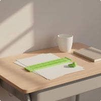 Plastic Foldable Braille Board Metal Tip Accessibility Tool for Blind People