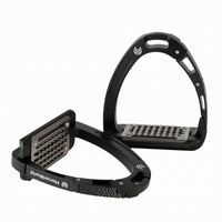 Active Hinge Stirrups Textured Equestrian Gear Rounded Edges