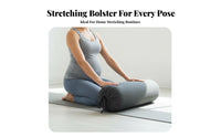 Breathable Material Iyengar Mind-Body Practice Support Pillow Ergonomic Design Mind-Body Practice Support Pillow Machine Washable Cover