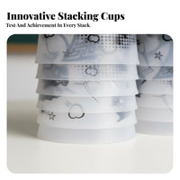 Hand-Eye Coordination Training Speed Stacking Cups Develops Dexterity Competition Stacking Cups Improves Concentration for Competitors, Home