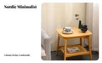 Space-Saving C-Shaped Snack Table Multi-Functional Household Furniture adaptable Minimalist design for Apartment Dwellers, Remote Workers, Living Room, Small Spaces, Couchside, Home Office