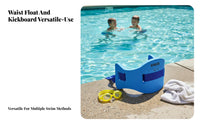 Non-Inflation Design EVA Foam Buoyancy Belt Lightweight Swim Buoyant Belt Long-Lasting for Adults, Beginners, Snorkeling