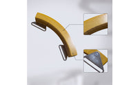 Snare Drum Rimshots Solid Maple Snare Drum Rims Riser Block for Drummers, Percussionists, Audio Production Studio