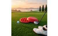 Honeycomb Golf Training Pads Slim Golf Foot Pad Lightweight Swing Training Pads Non-Slip for Golfers