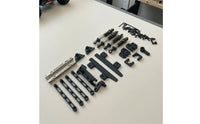 RC Replacement RC Car Parts with Hardware Metal Dampening System Kit for Hobbyists