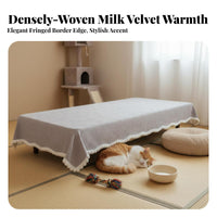Anti-Cat Scratch Soft Sill Ill Mat All-Season Use Bay Window Mat Extra Warm for Apartment Dwellers, Adults, Balcony, Bedroom, Living Room