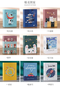 相册本567寸装插页式纪念册家庭版相册影集大容量照片收纳册5寸