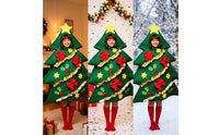 Christmas Tree Costume Festive Christmas Tree Outfit Funny Holiday Costume for School Events