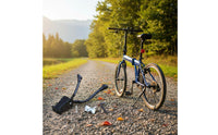 Center Mount Bike Kickstand Easy to Install Double-Leg Kickstand Non-Slip Vehicle Part for Repair