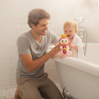 Colorful Rotating Duck Bath Toy Interactive Bath Water Wheel Educational Duck Slide Toy Safe for Toddlers, Kids, Babies, Bathroom