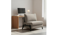 Double Use Folding Sofa Bed High Density Foam Single Sleeper Armchair Ergonomic Support Pull out Chair Bed Corduroy Material for Small Apartment