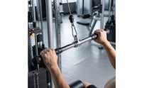 Lat Pulldown Bar Textured Straight Bar with Rubber Grips Heavy-Duty Gym Equipment for Weightlifters