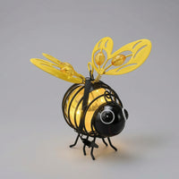 LED Bee Garden Light Outdoor Bee Lamp Glowing Metal for Gardeners, Homeowners, Flower Beds